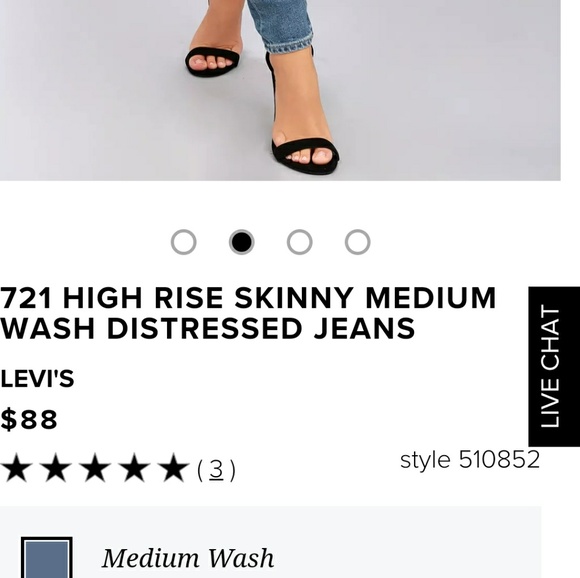 NWT size 25 Levi's🍁🍂 - Picture 3 of 4